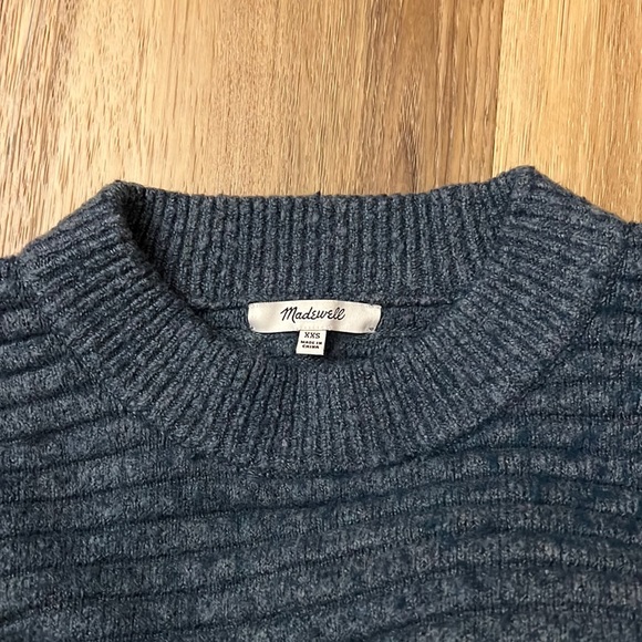 Blue Madewell Sweater XXS - Picture 3 of 4